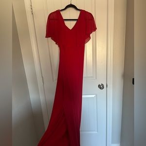 Red dress size 4